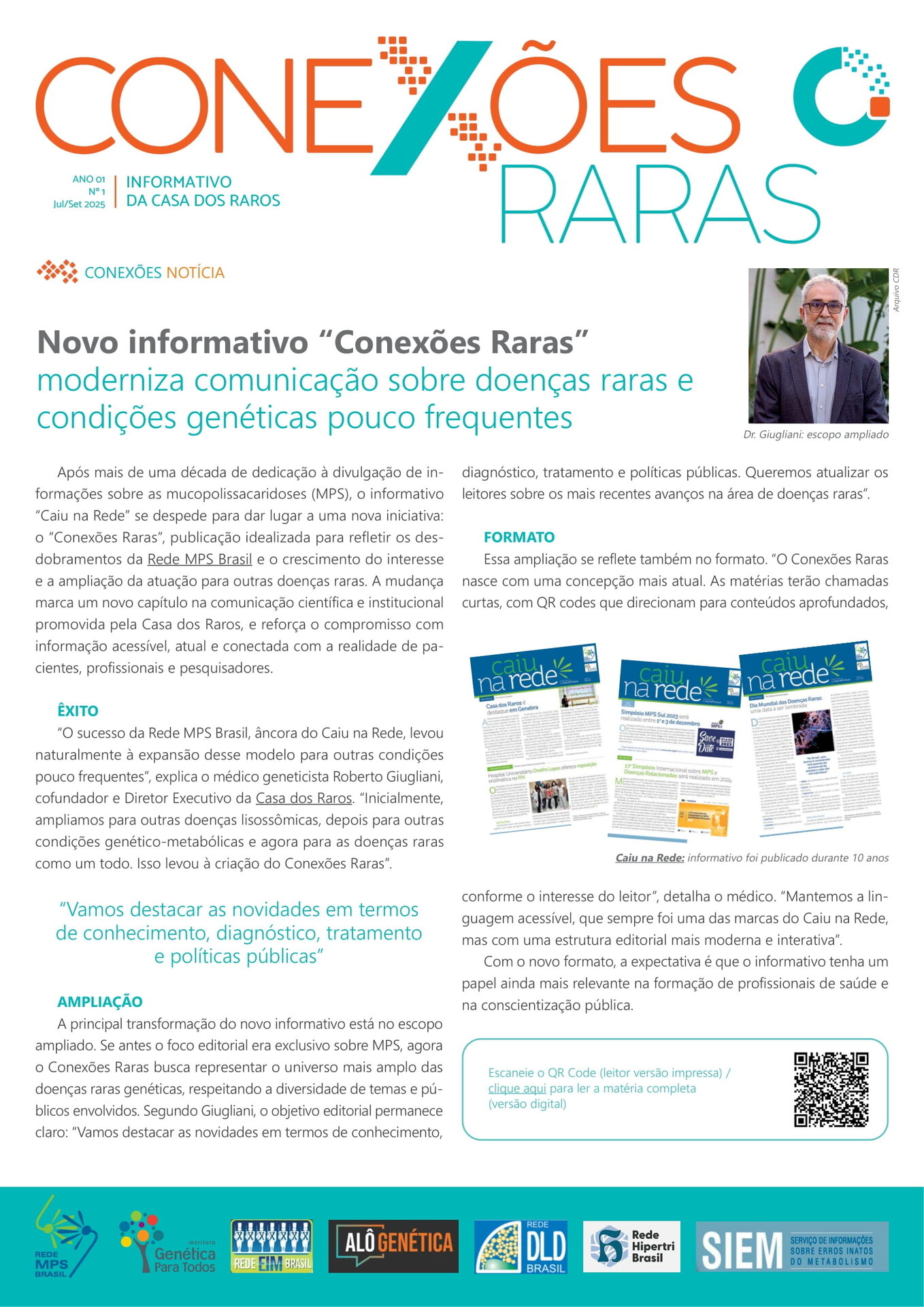 Informativo Conexões Raras ed.1